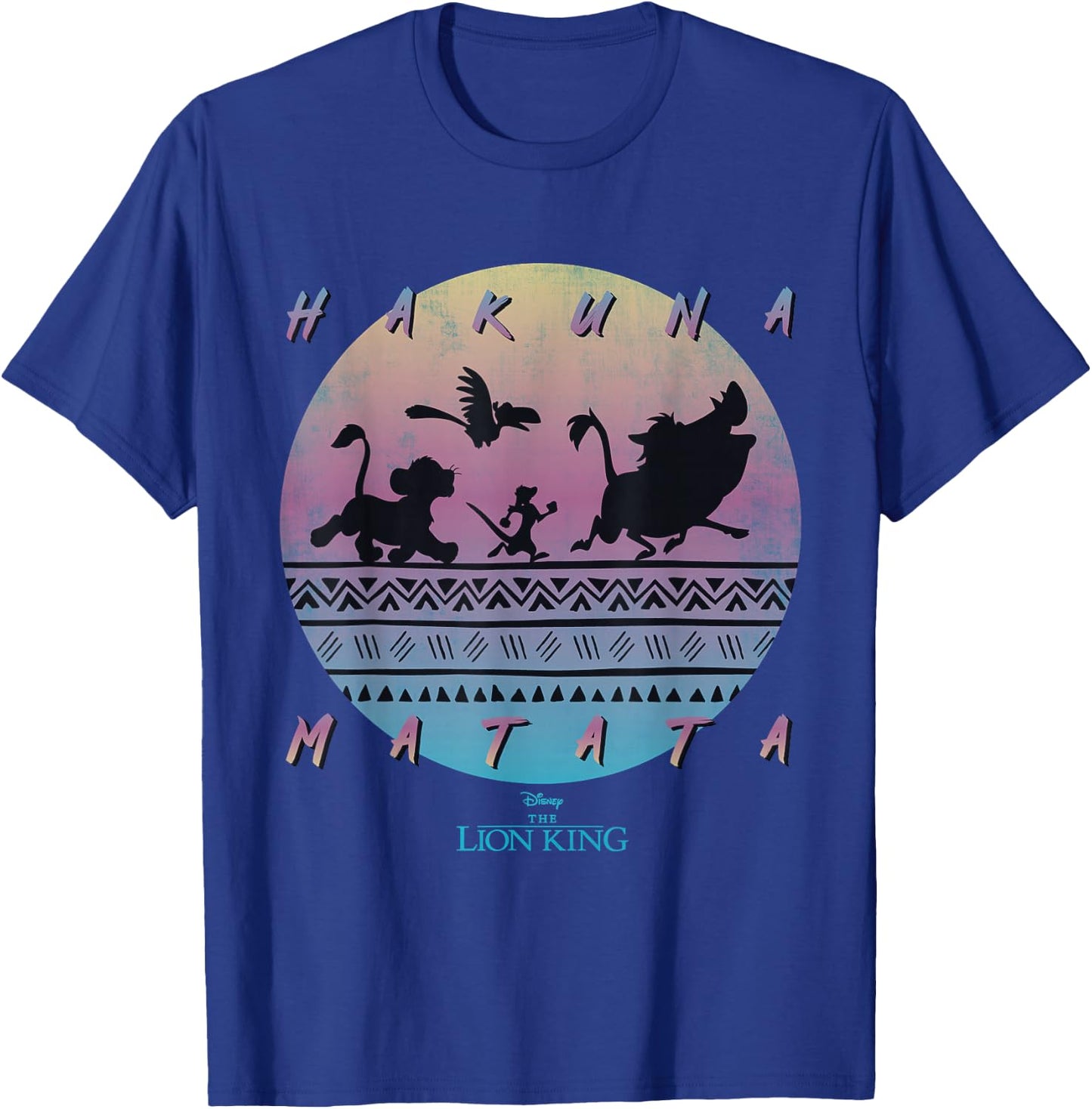 Disney The Lion King Hakuna Matata 90s Circle T-Shirt - T-Shirt | Royal