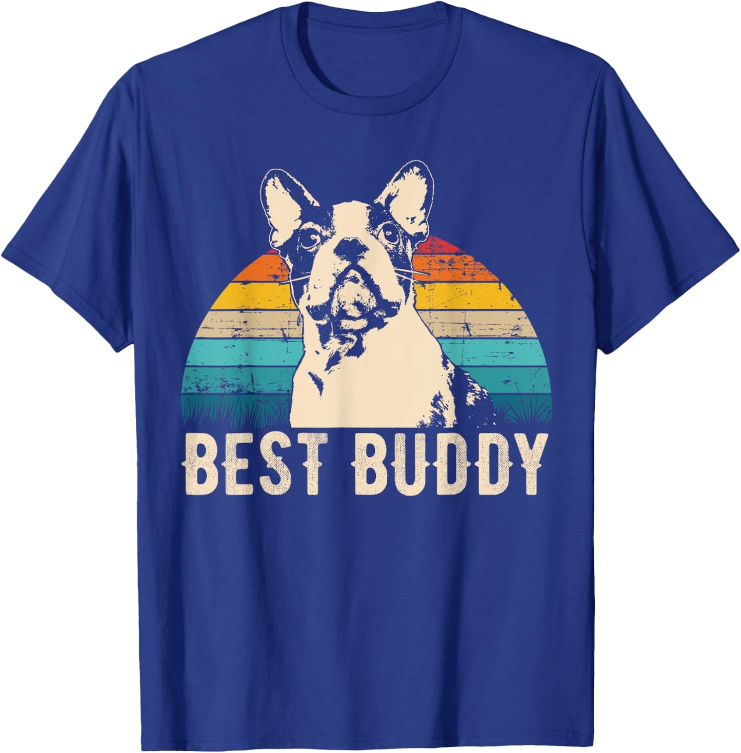 Boston Terrier Boston-Bulldog T-Shirt - T-Shirt | Royal