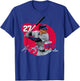 Austin Riley | Atlanta Baseball MLB Players | MLBRIL4047 T-Shirt - T-Shirt | Royal