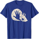 Rabbit Hand Shadow Puppet Bunny Animal Shadow T-Shirt - T-Shirt | Royal