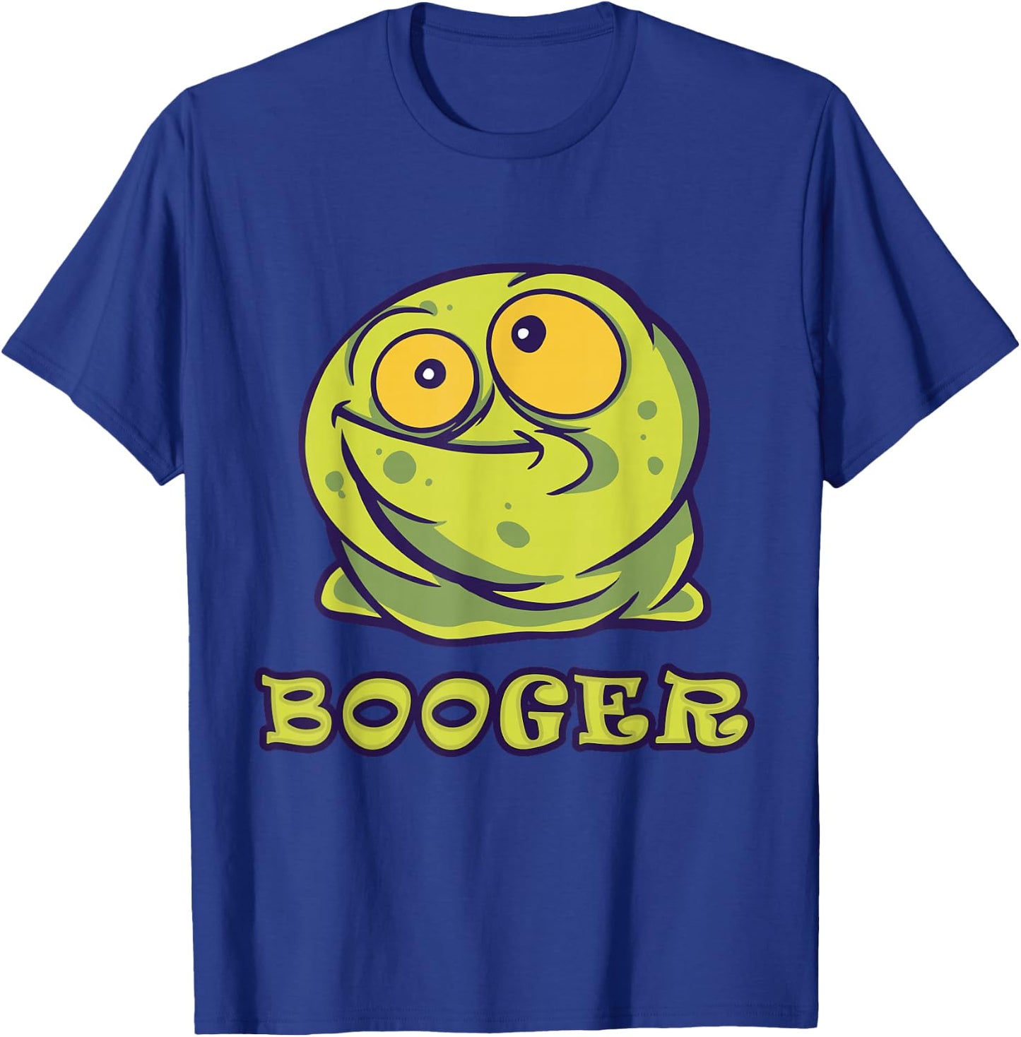A slimy green picker- popping in the nose to get a booger T-Shirt - T-Shirt | Royal