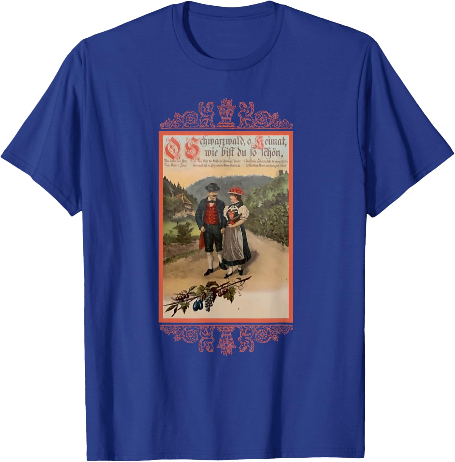 Germany Schwarzwald Black Forest T-Shirt - T-Shirt | Royal