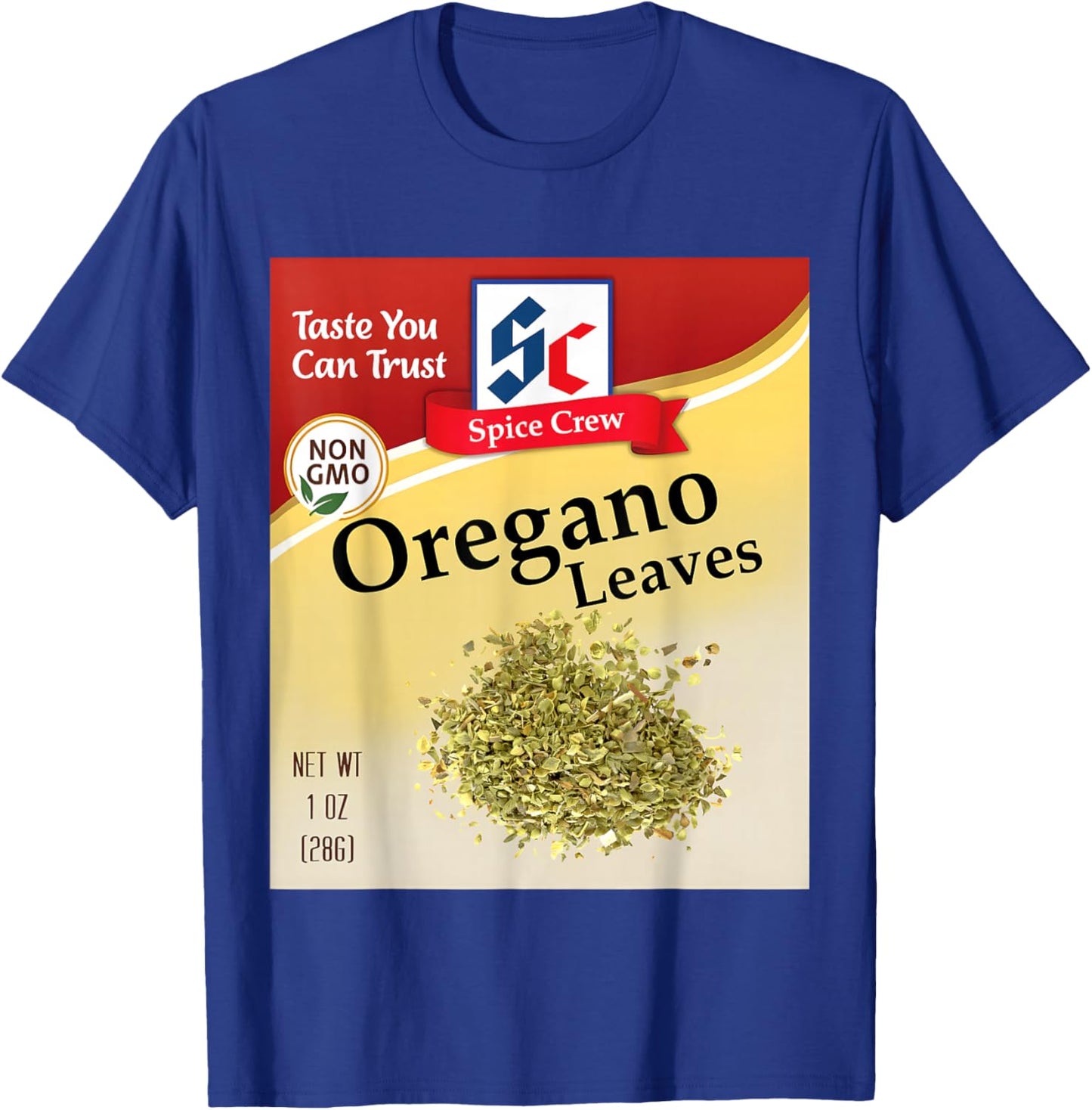 Oregano Leaves Condiment Spice Costumes Group Matching T-Shirt - T-Shirt | Royal