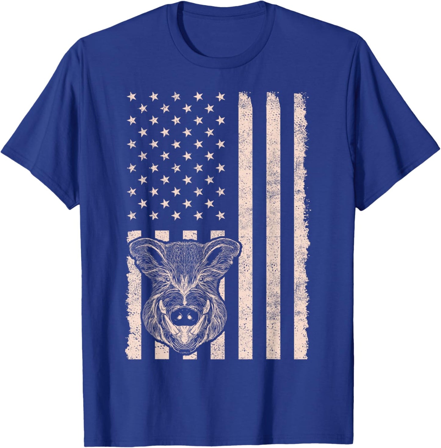 Hog Hunting T-Shirt - T-Shirt | Royal