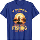 Fishing quote If you can read this you are fishing too close T-Shirt - T-Shirt | Royal