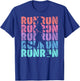 Run Runner Marathon Cross Country Running Motivational T-Shirt - T-Shirt | Royal