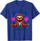 Just A Sloth Who Loves Gymnastics T-Shirt - T-Shirt | Royal