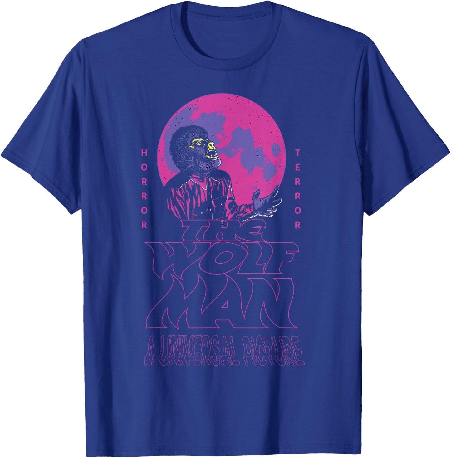 Universal Monsters The Wolf Man A Universal Picture T-Shirt - T-Shirt | Royal