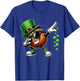 Dabbing Shamrock Basketball Funny St Patrick's Day Kids T-Shirt - T-Shirt | Royal