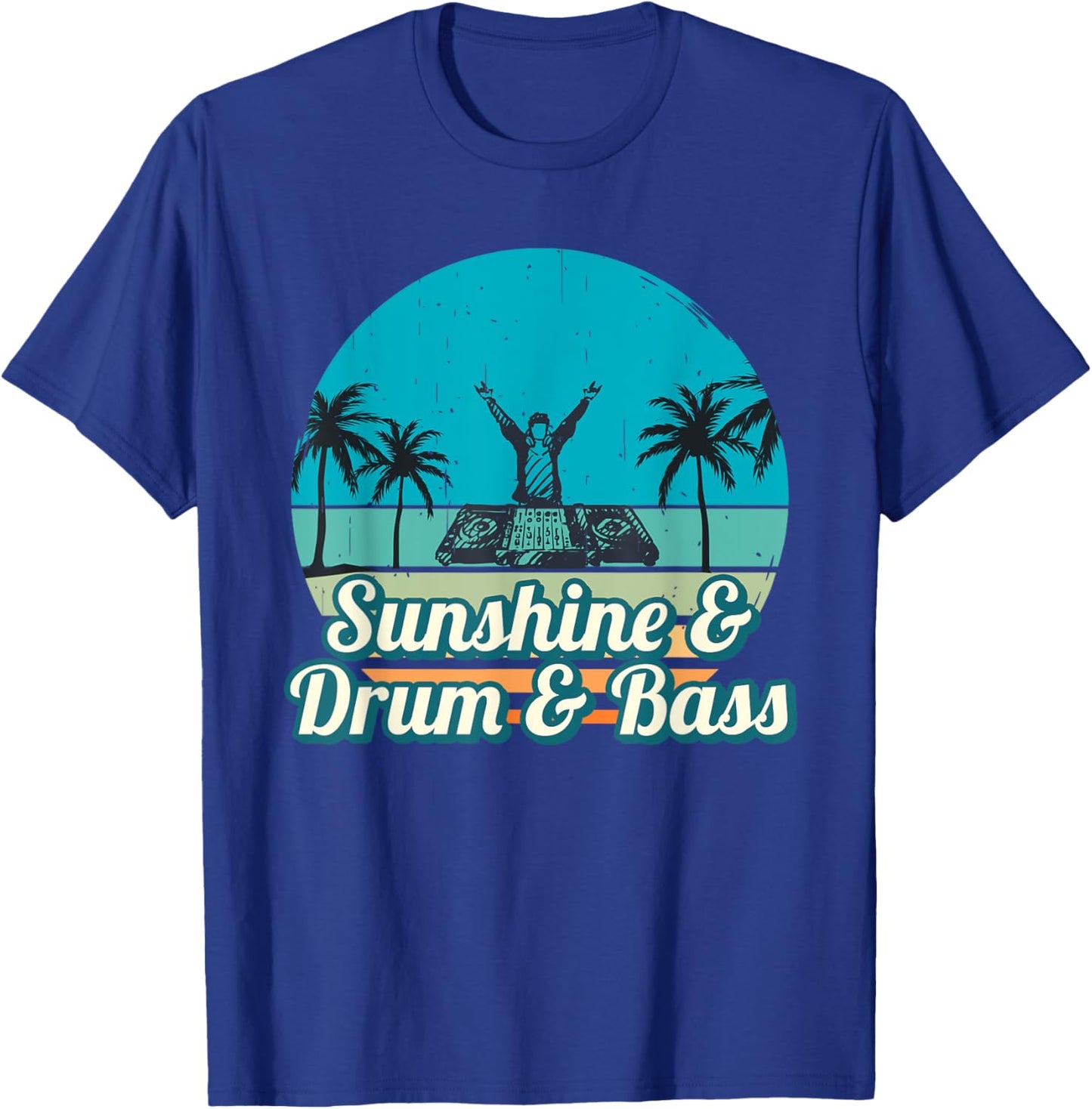 Summer Festival DnB Shirt | Sunshine & Drum & Bass Shirt Women T-Shirt - T-Shirt | Royal