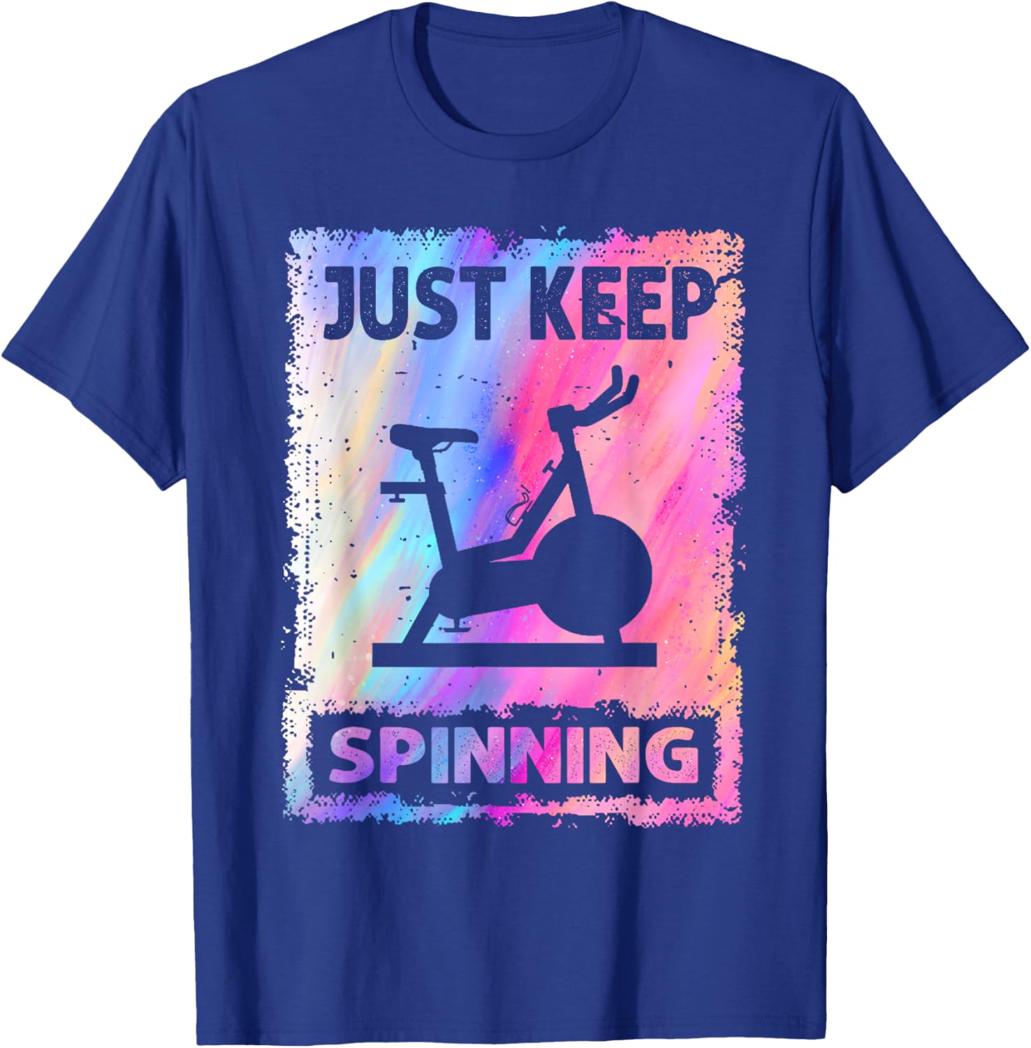 Just Keep Spinning T-Shirt - T-Shirt | Royal