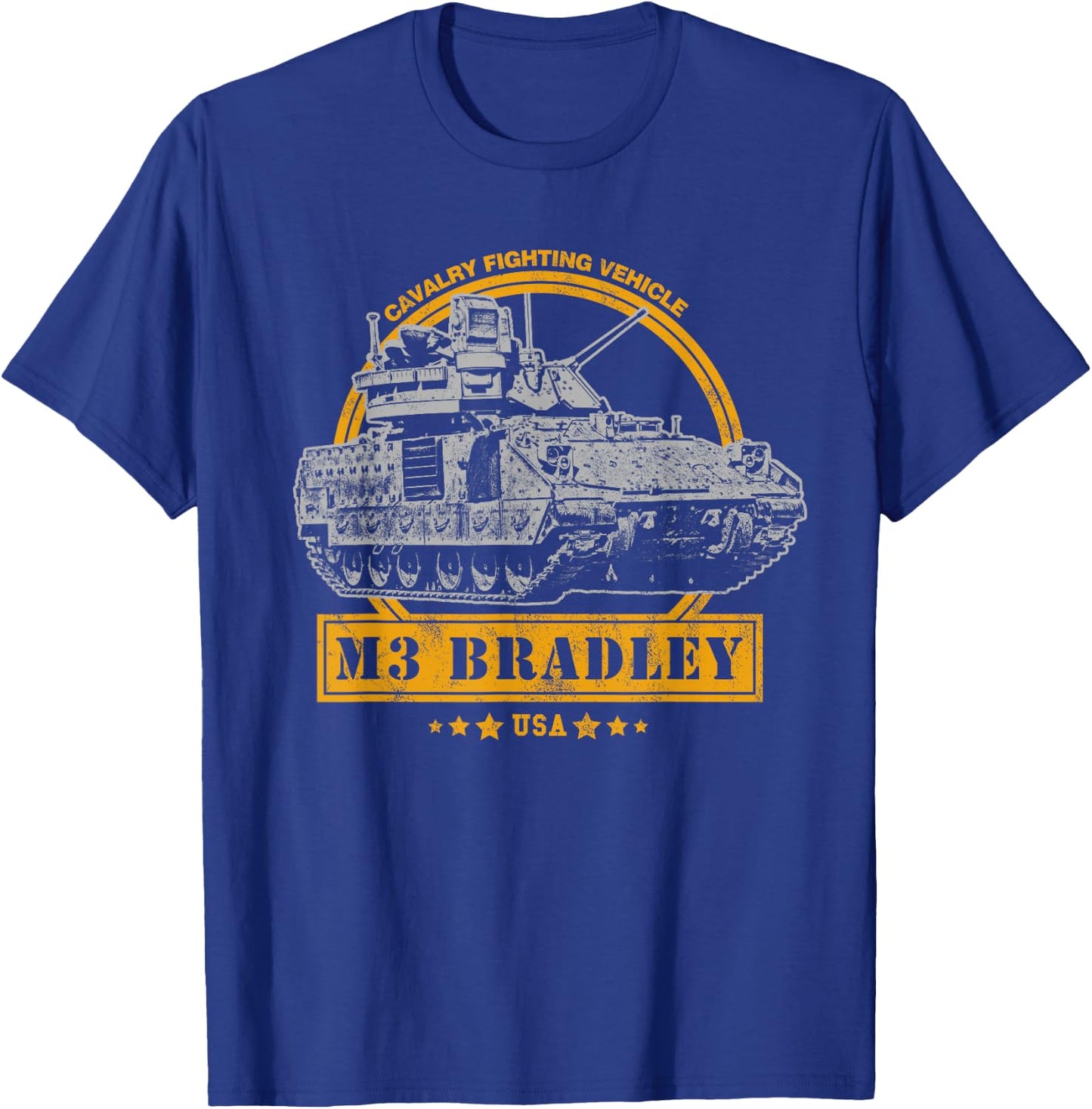 M3 Bradley CFV Cavalry Fighting Vehicle T-Shirt - T-Shirt | Royal