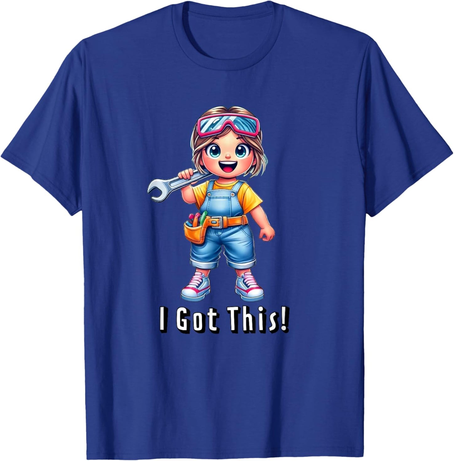 Car Girl Mechanic Tools I Got This STEM T-Shirt - T-Shirt | Royal