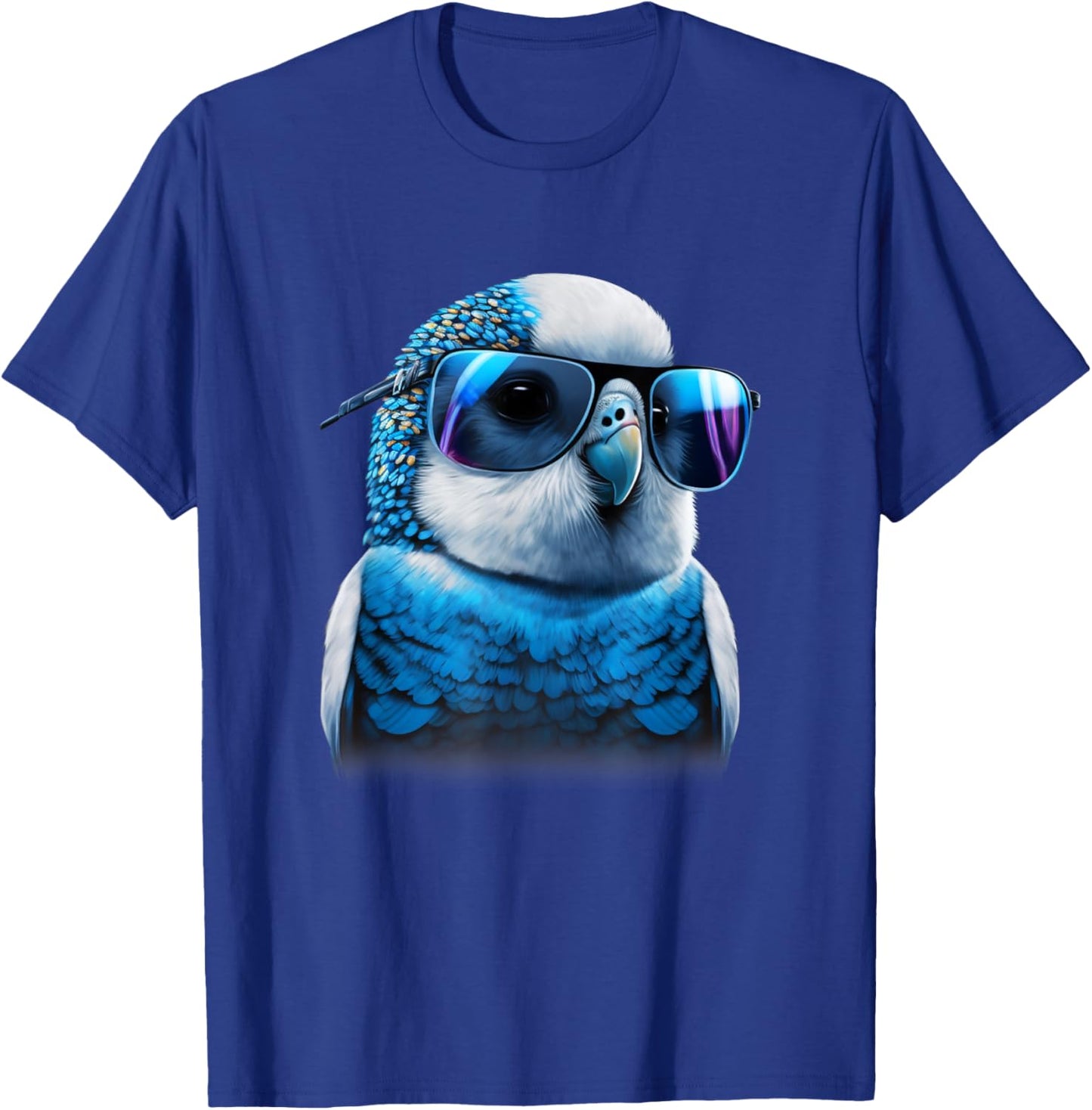 Budgie Bird Parakeet For Budgerigar Owner T-Shirt - T-Shirt | Royal