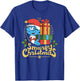 The Smurfs Smurfy Christmas With Brainy Smurf T-Shirt - T-Shirt | Royal