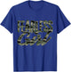 Fearless Girl Camo | Inspirational T-Shirt - T-Shirt | Royal