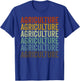 Agriculture Retro T-Shirt - T-Shirt | Royal