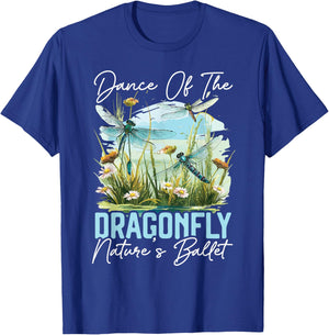 Dragonfly Flying Insect Lover Entomology Dragonflies T-Shirt - T-Shirt | Royal