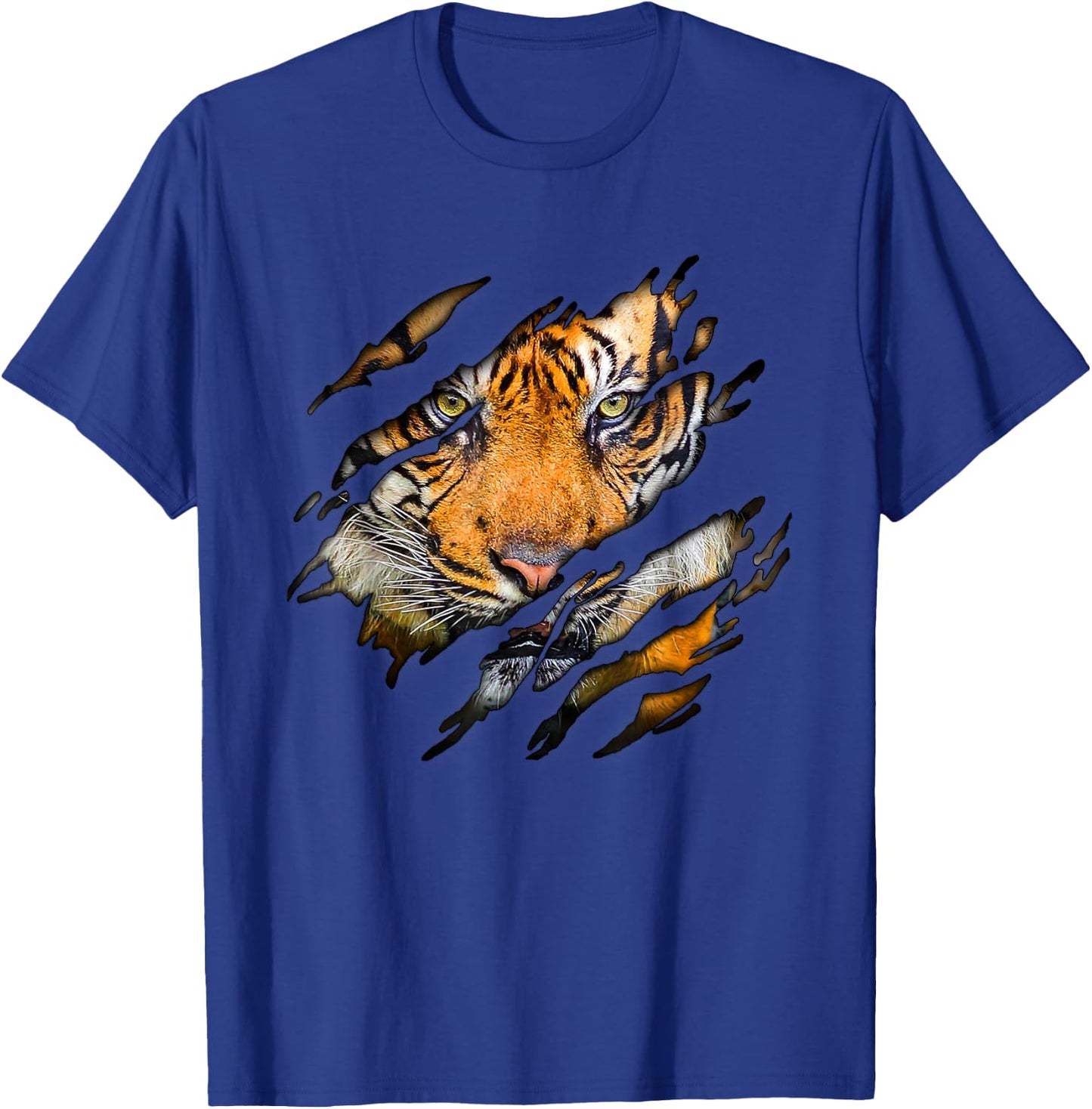 Tiger in Me Design, Tigerdesign T-Shirt - T-Shirt | Royal