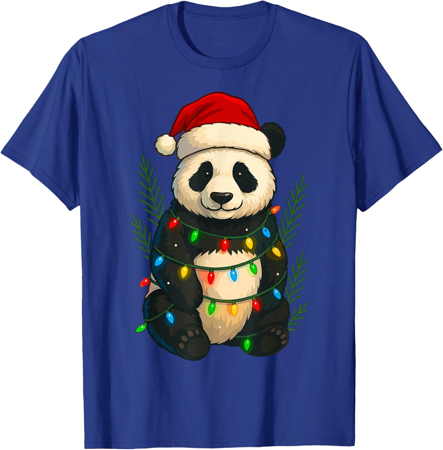 Christmas Panda T-Shirt - T-Shirt | Royal