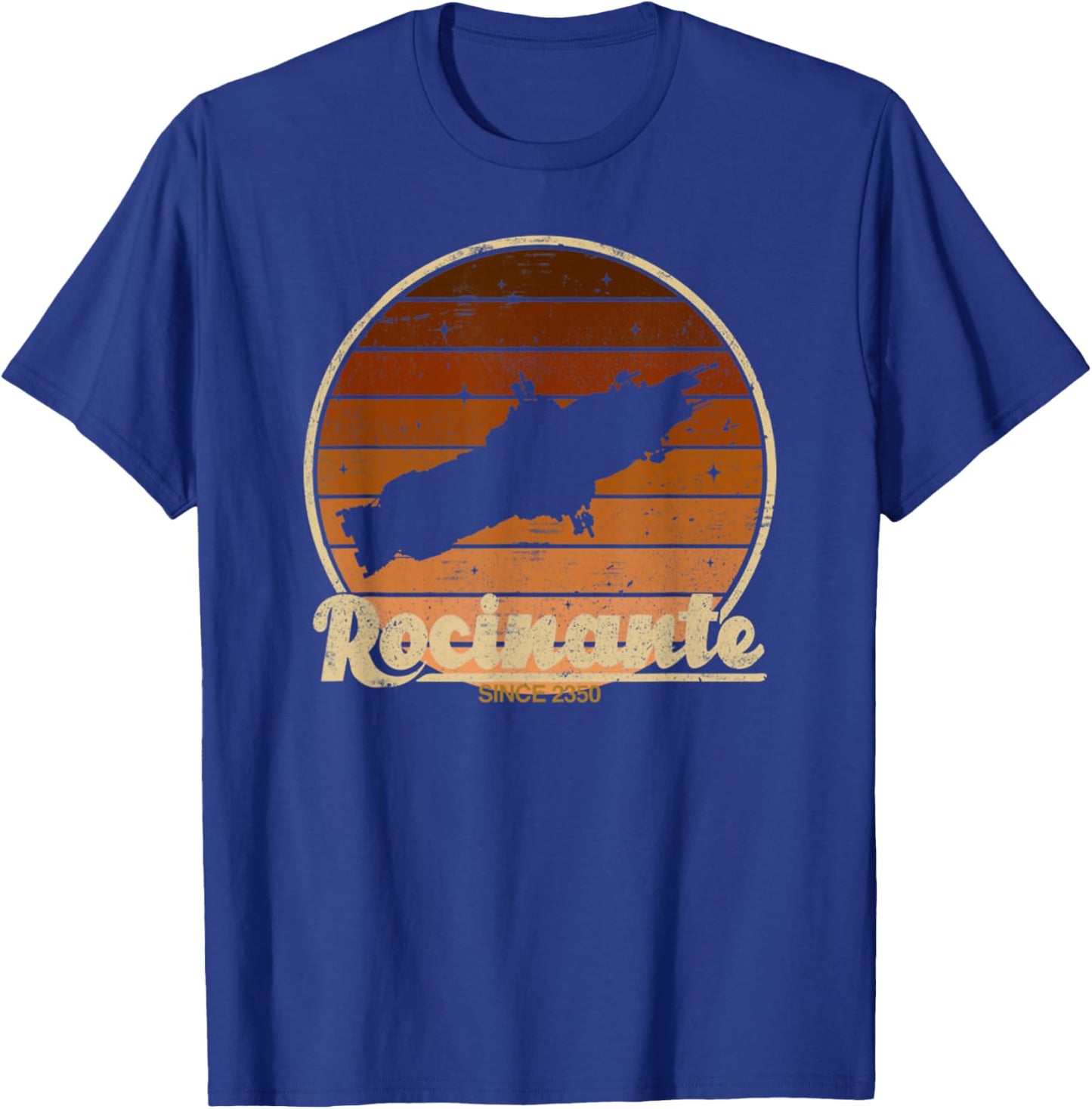 Vintage Retro The Rocinante Orange The Expanse T-Shirt - T-Shirt | Royal