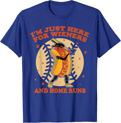 I'm Just Here For Wieners And Home Runs Dogs And Sport Lover