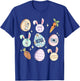ICU Nurse Easter Bunny Intensive Care Unit Easter Day Outfit T-Shirt - T-Shirt | Royal