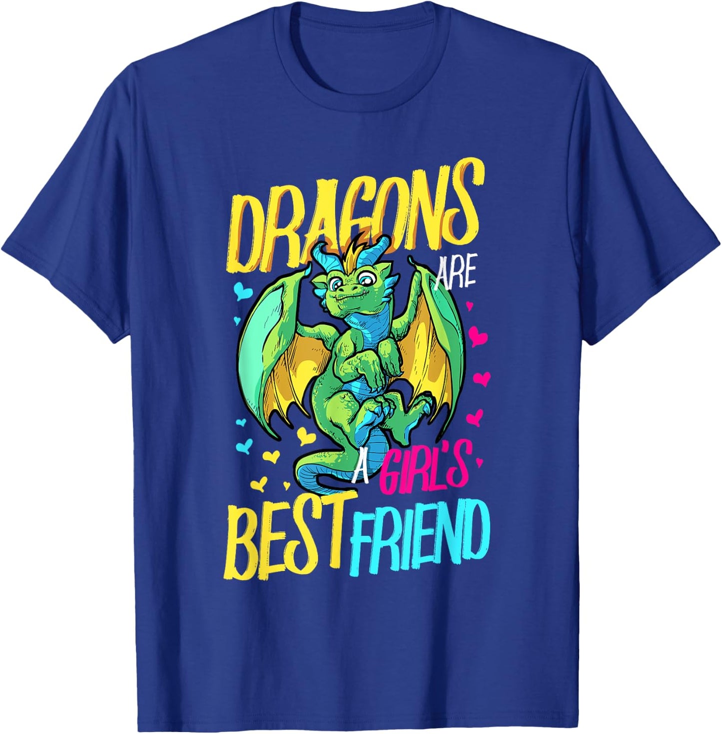 Dragon Are A Girls Best Friend Dragon Lover T-Shirt - T-Shirt | Royal