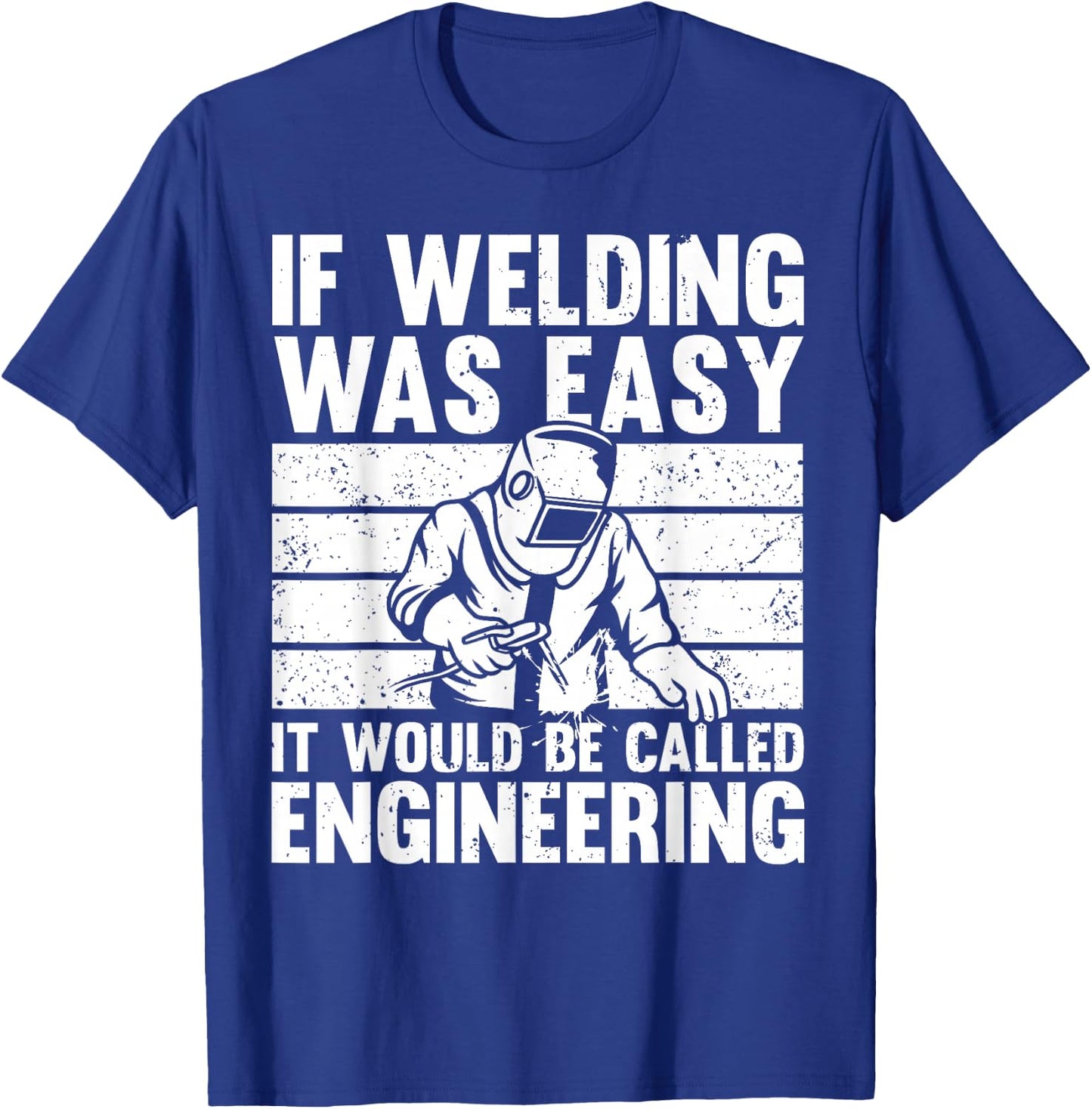 Funny Welding Design Women Welder Weld Welding Lover T-Shirt - T-Shirt | Royal