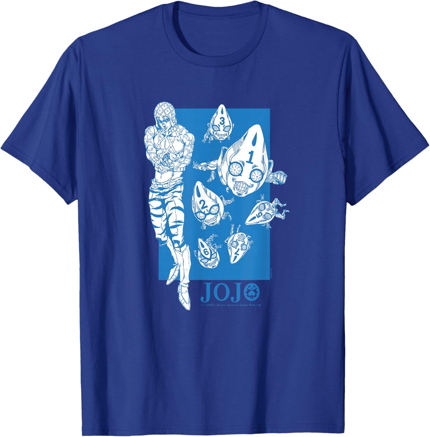 JoJo's Bizarre Adventure Mista Six Bullets Anime T-Shirt - T-Shirt | Royal