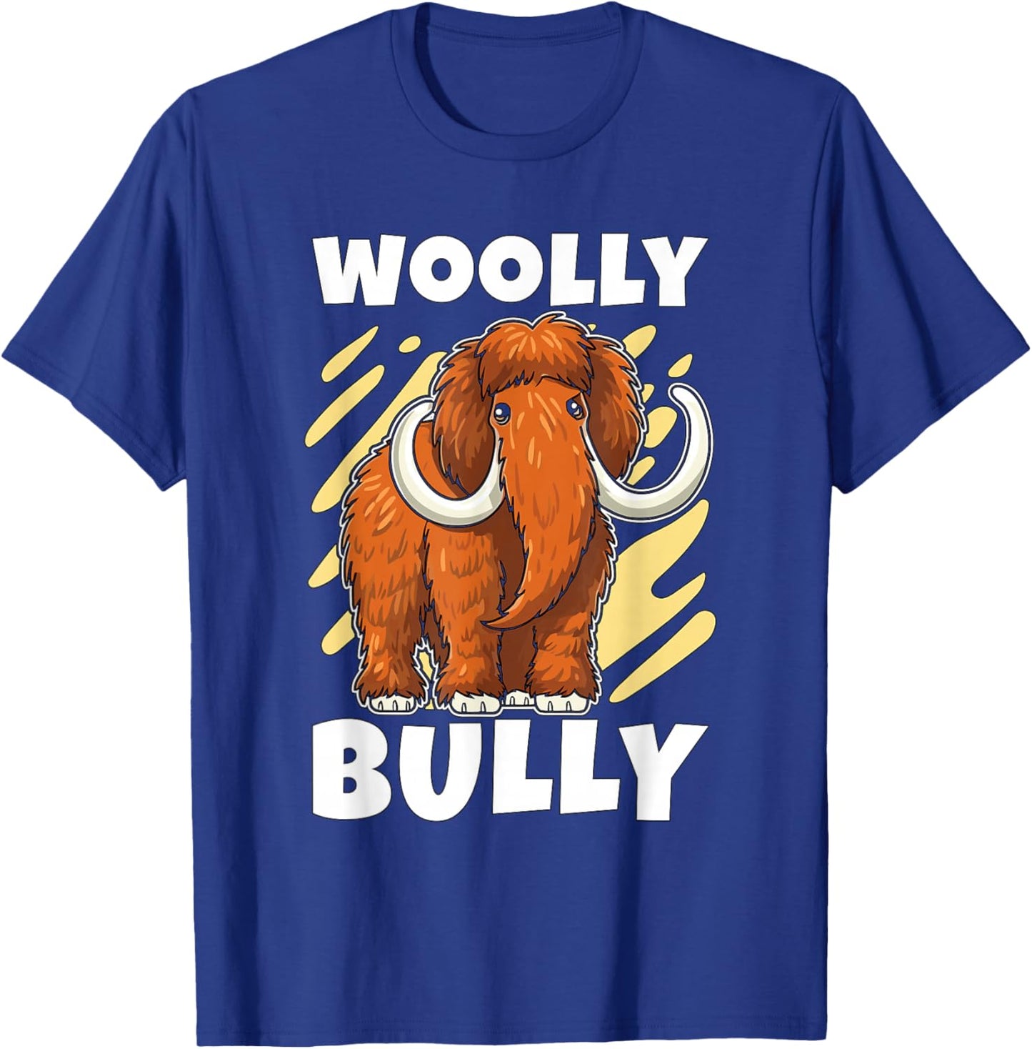 Woolly Bully Stone Elephant Prehistoric Woolly Mammoth T-Shirt - T-Shirt | Royal