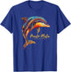 Puerto Plata Dominican Republic Beach Vacation Dolphin Women T-Shirt - T-Shirt | Royal