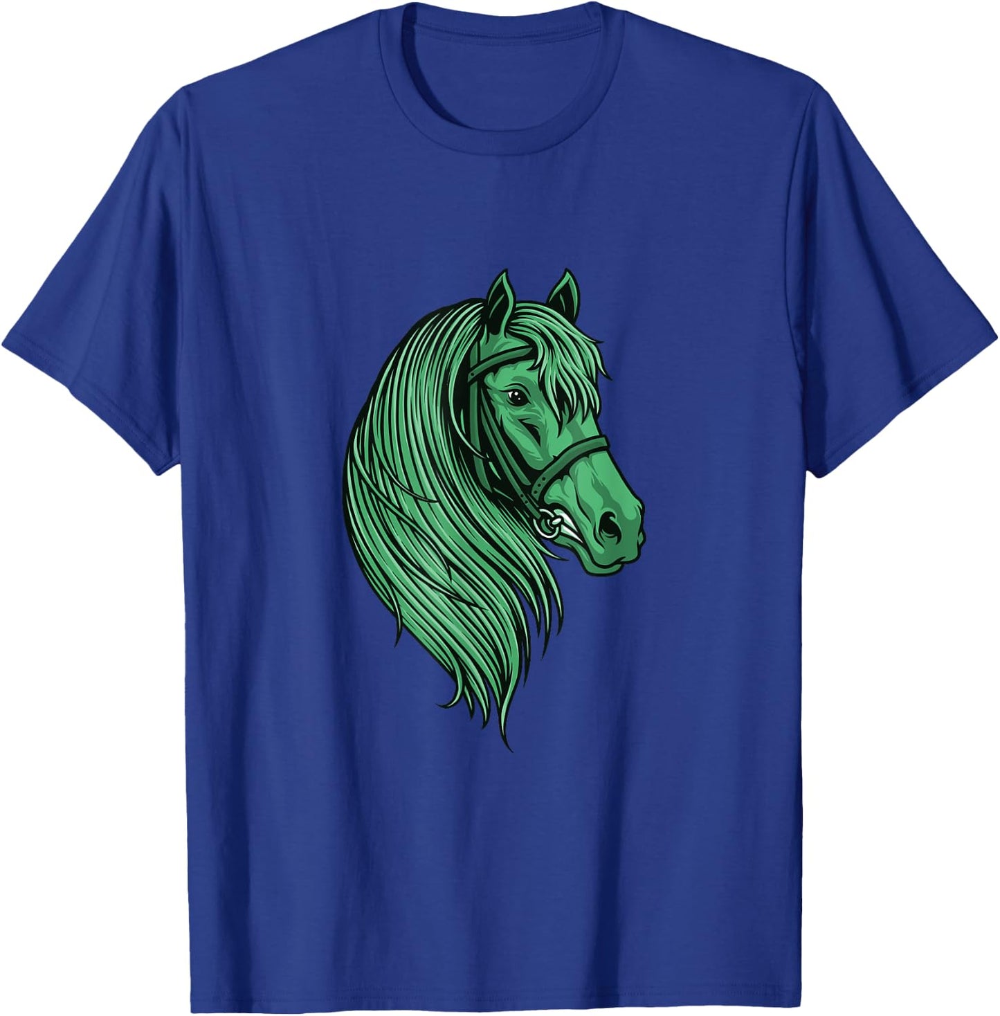 Green Horse T-Shirt - T-Shirt | Royal