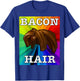 Colorful bacon hair design for boy or girl gamers T-Shirt - T-Shirt | Royal