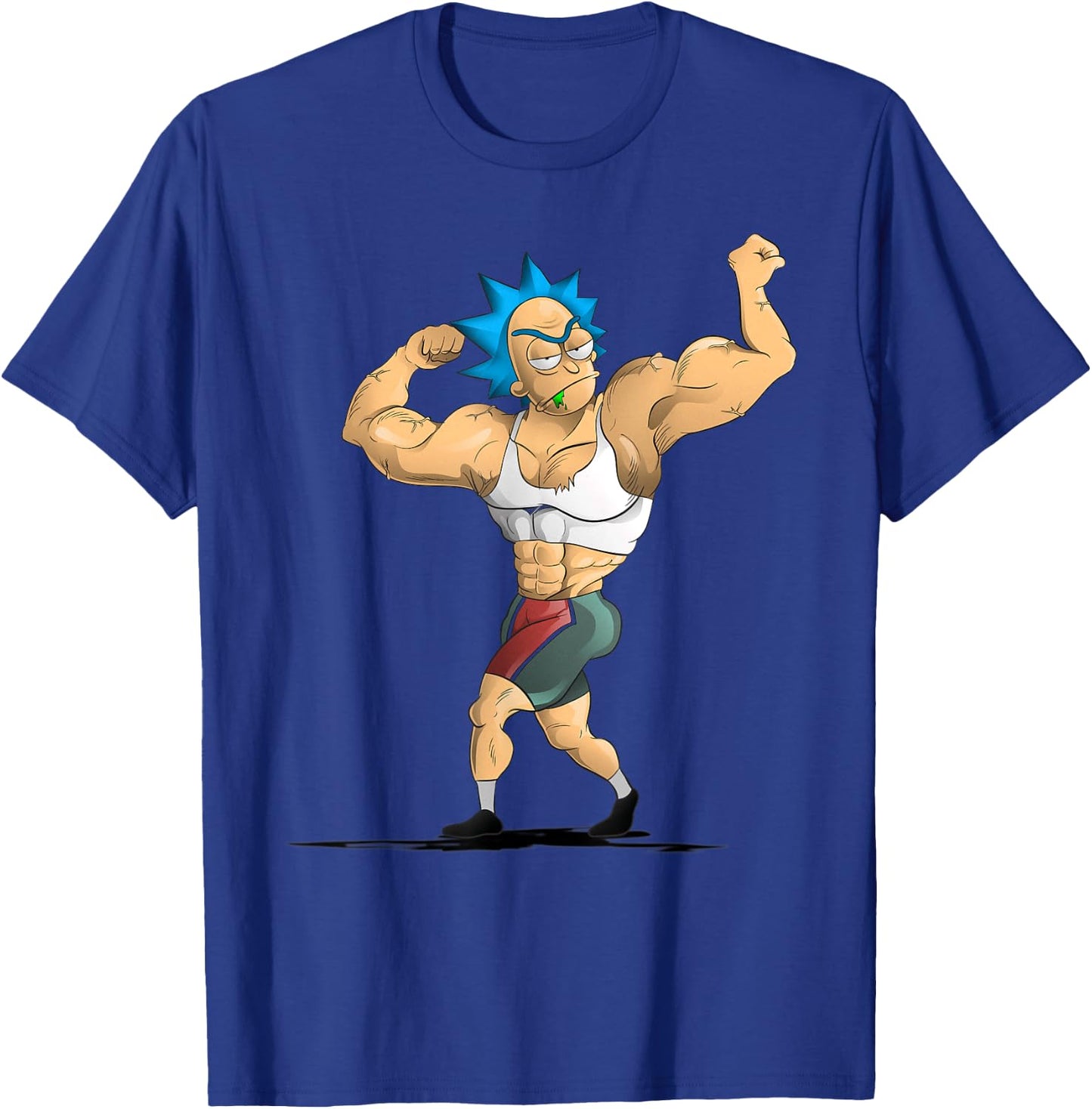 Mademark x Rick and Morty - Rick and Morty Shirt Rick's Gym T-Shirt - T-Shirt | Royal