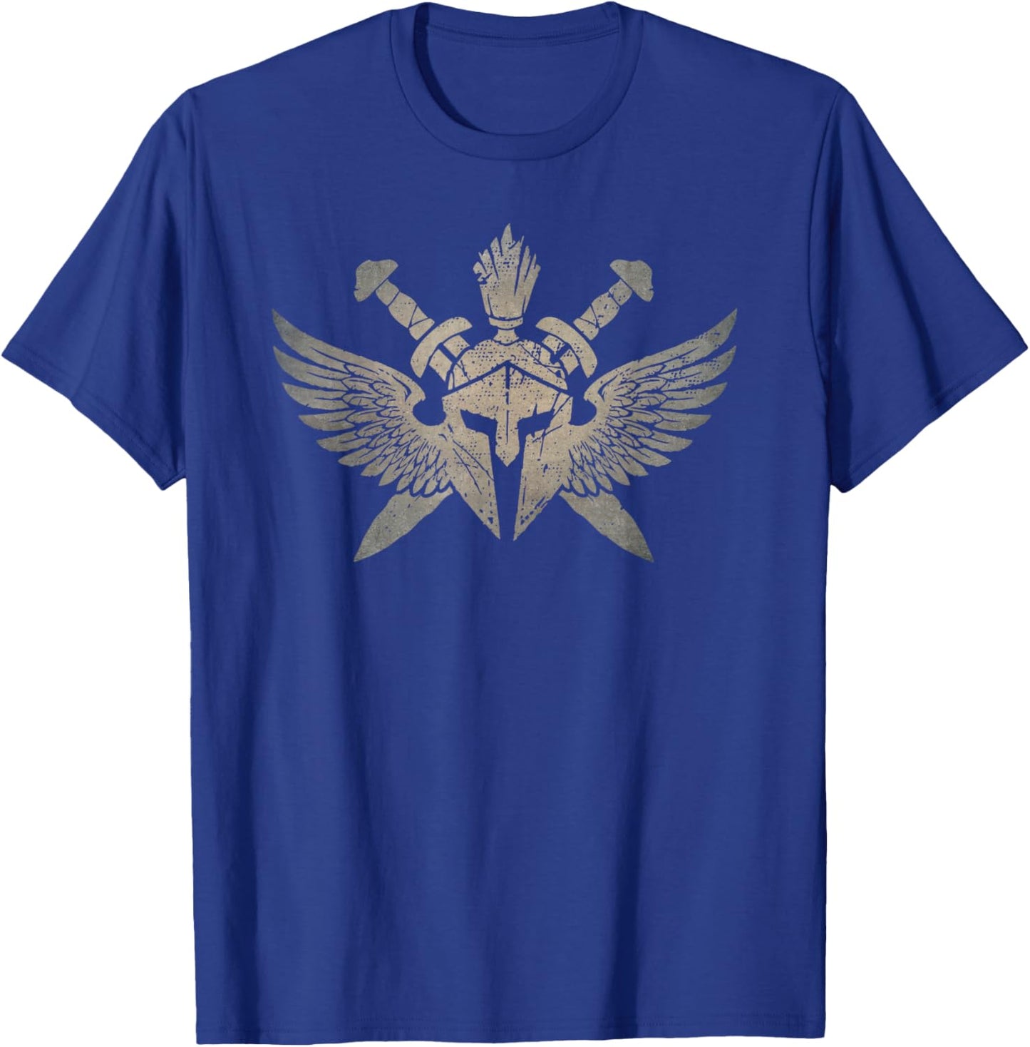 Roman Gladiator Legion Soldier Swords Rome Eagle Wing Helmet T-Shirt - T-Shirt | Royal