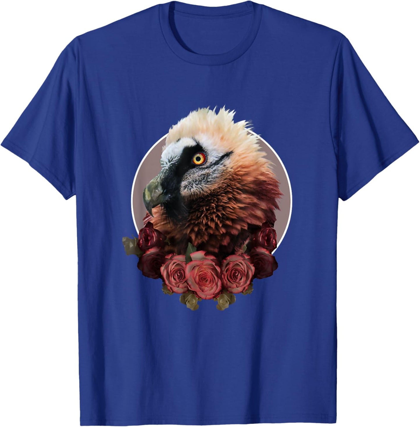 Random Galaxy Bearded Vulture Flower, Vultures Bird Lover T-Shirt - T-Shirt | Royal
