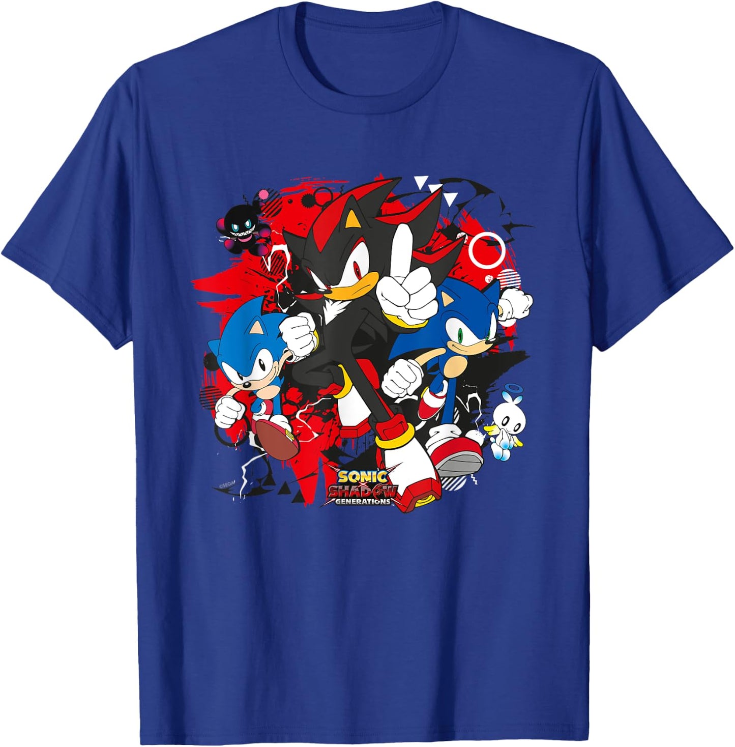 Sonic the Hedgehog, Sonic X Shadow Generations - Game On T-Shirt - T-Shirt | Royal