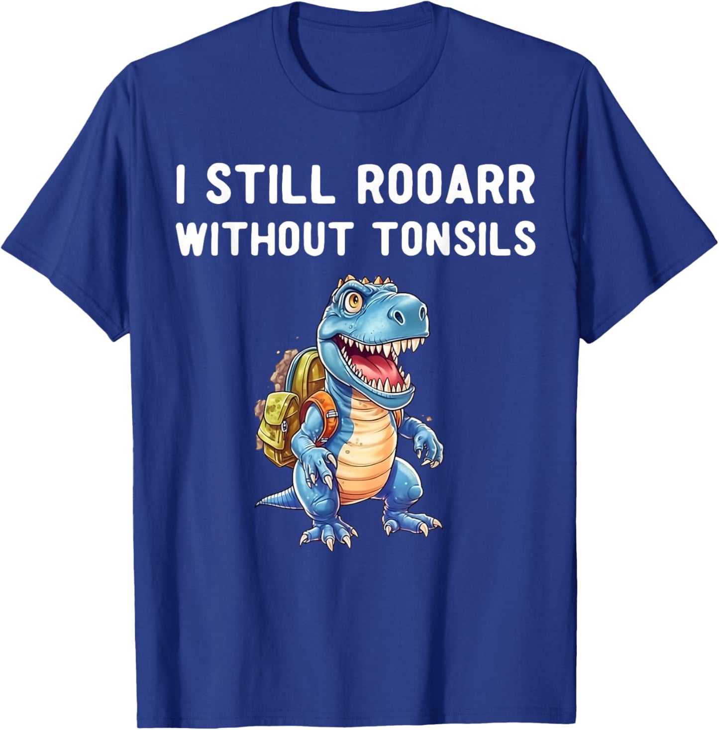 Boys Tonsil Removal Surgery Get Well Kids T-Shirt - T-Shirt | Royal