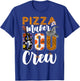 Pizza Maker Boo Crew Halloween Matching Cook T-Shirt - T-Shirt | Royal