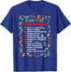 12 Days of lab Technician Christmas Funny Medical Laboratory T-Shirt - T-Shirt | Royal