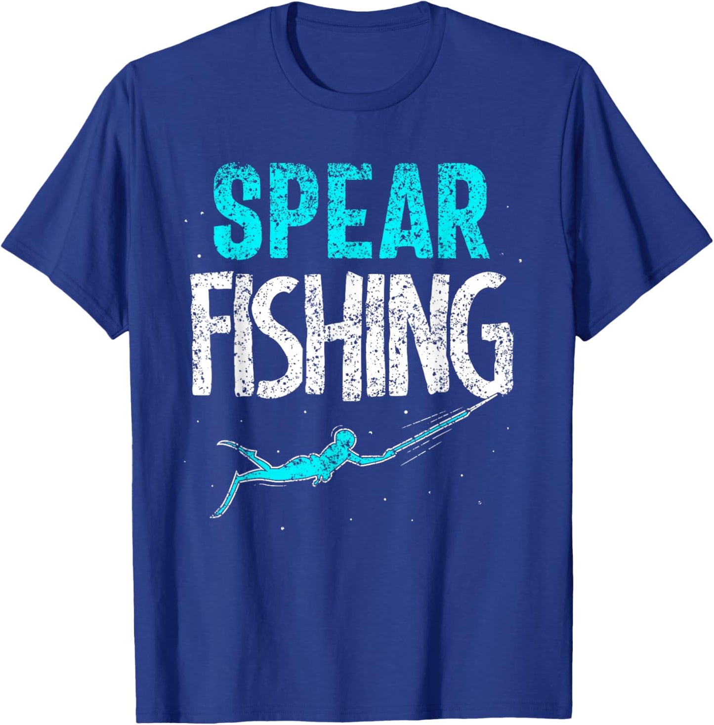 Spearfishing Spear Fishing Spearfisher Spearfishing T-Shirt - T-Shirt | Royal