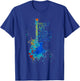 Color Tie Dye Quot While My Guitar Gently Weeps T-Shirt - T-Shirt | Royal
