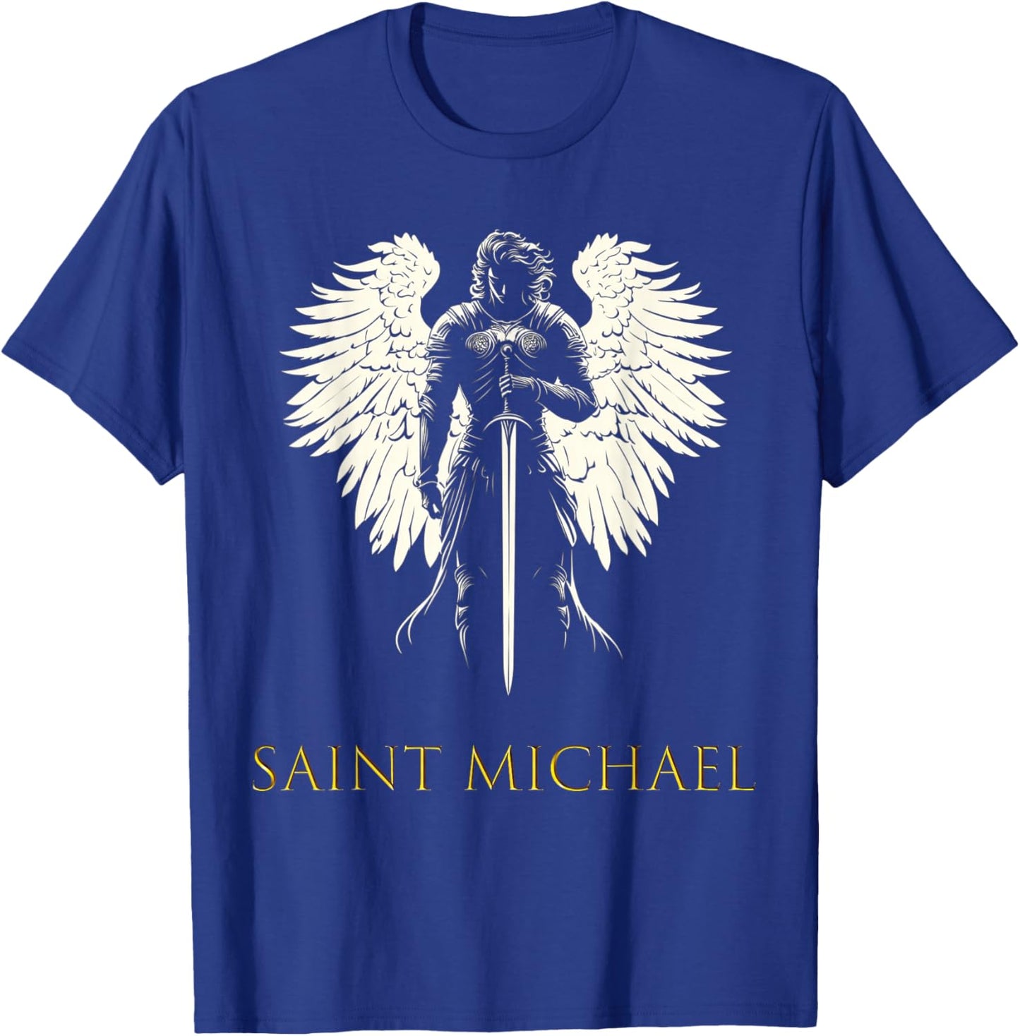 Saint Michael the Archangel T-Shirt - T-Shirt | Royal