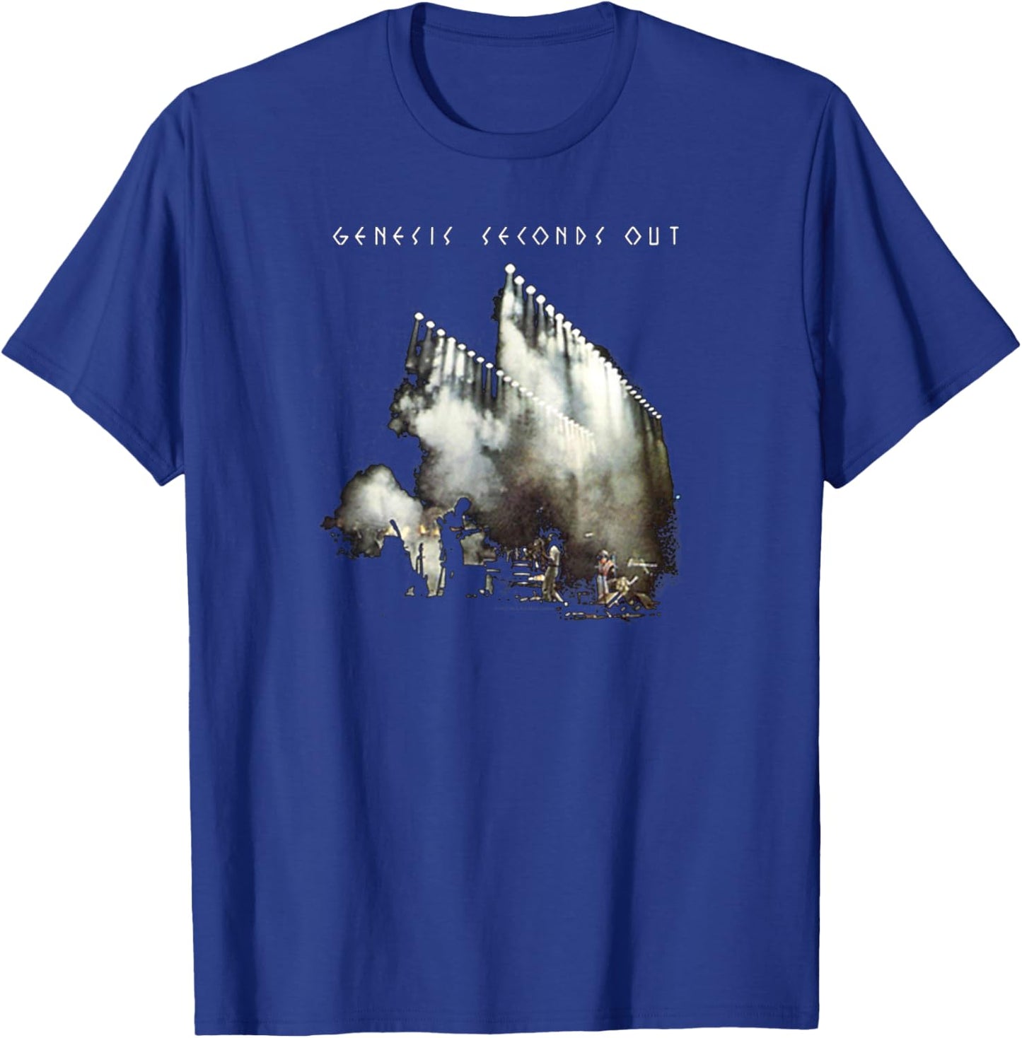 Genesis Rock Music Band Seconds Out T-Shirt - T-Shirt | Royal