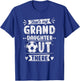 That's My Granddaughter Out There Soccer Grandma Grandpa T-Shirt - T-Shirt | Royal