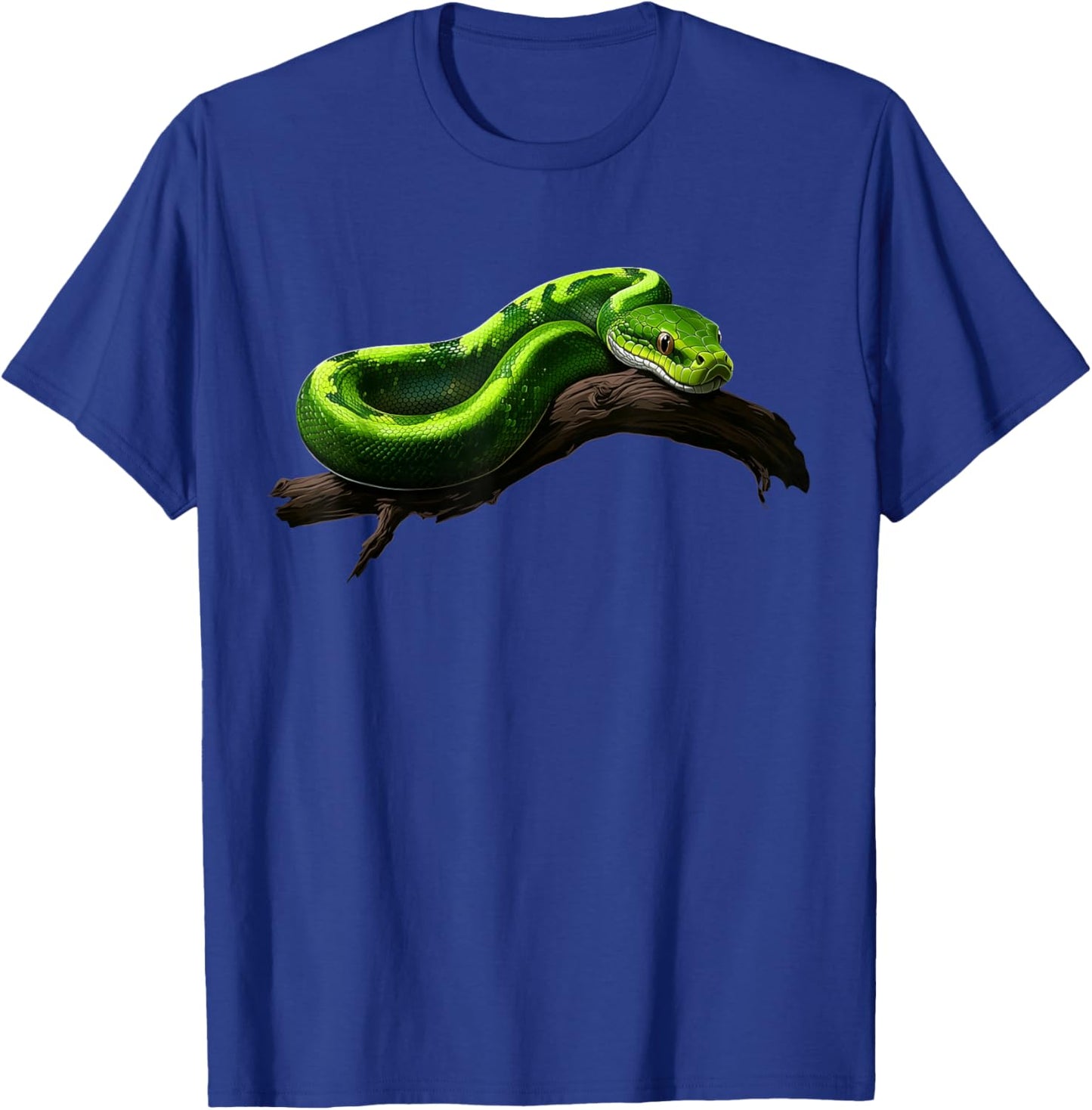 Green Tree Python Owner Reptiles for Snake Lover T-Shirt - T-Shirt | Royal
