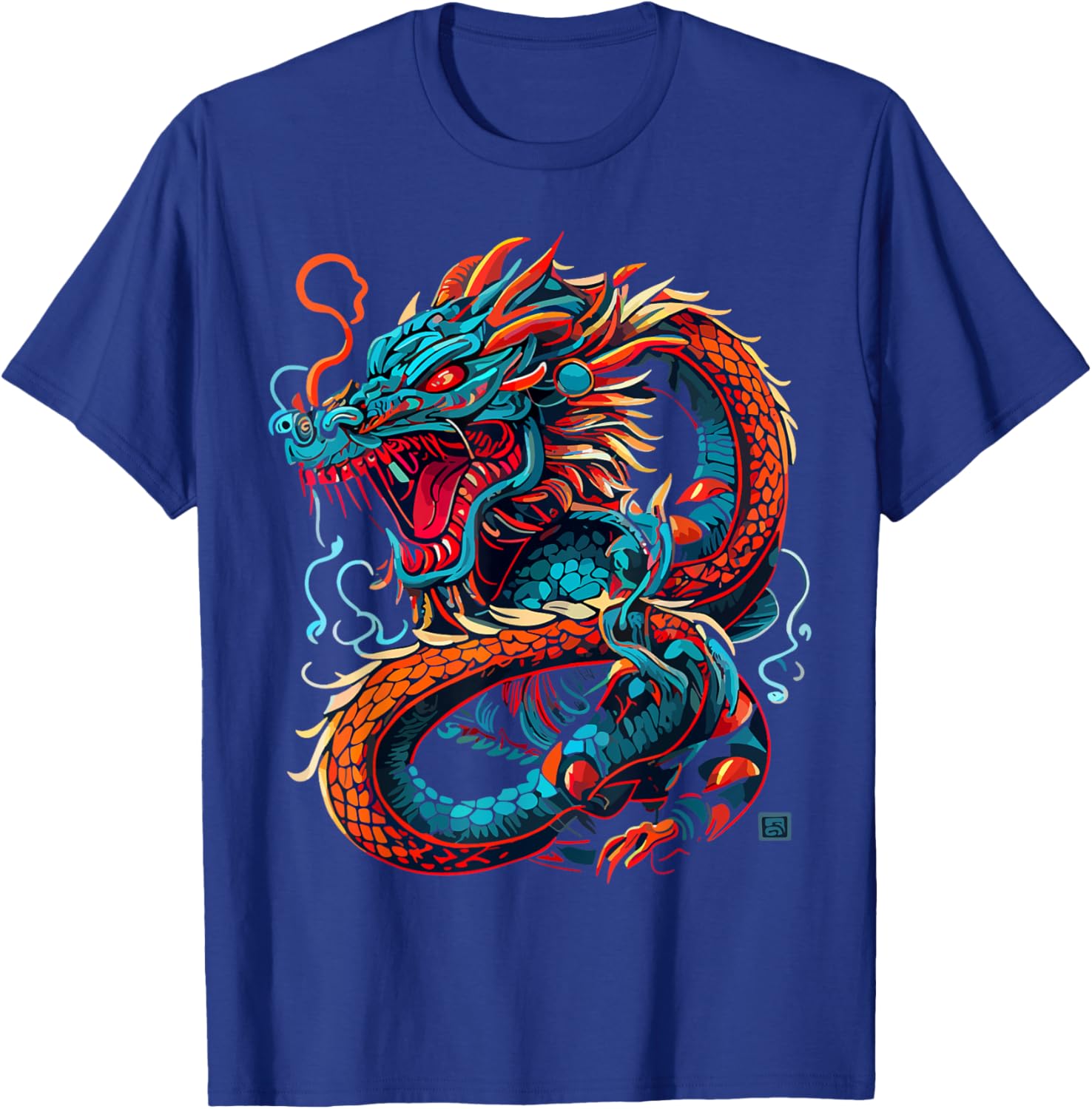 Chinese Dragon T-Shirt - T-Shirt | Royal