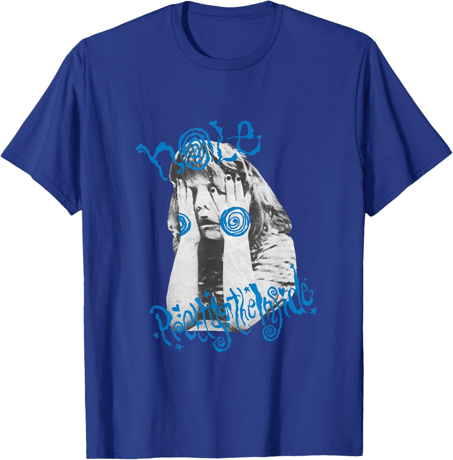 Hole - Pretty On The Inside T-Shirt - T-Shirt | Royal