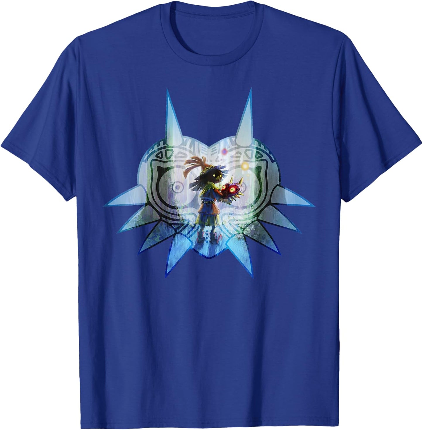 The Legend of Zelda Majora's Mask Portrait Fill T-Shirt - T-Shirt | Royal